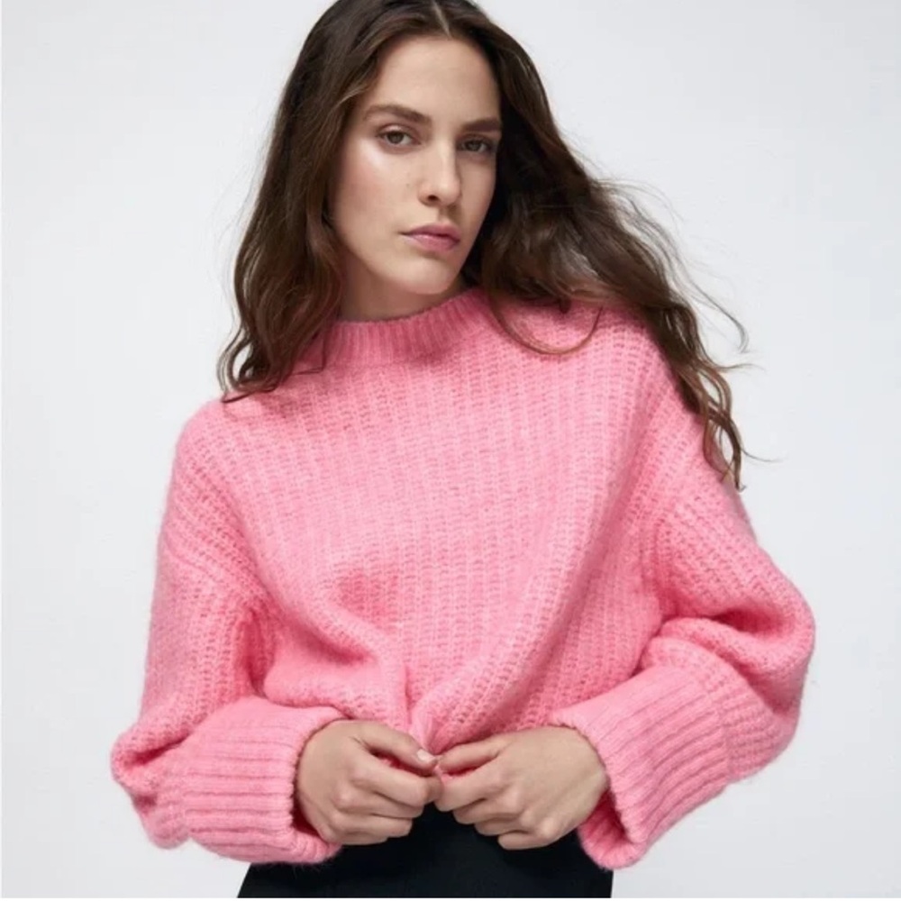 Zara Purl Knit Sweater